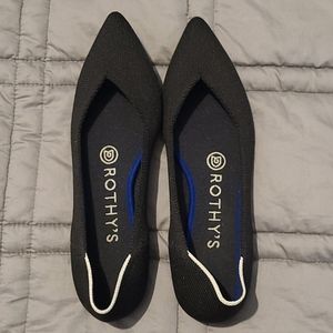 Rothy's the Point White Halo size 6